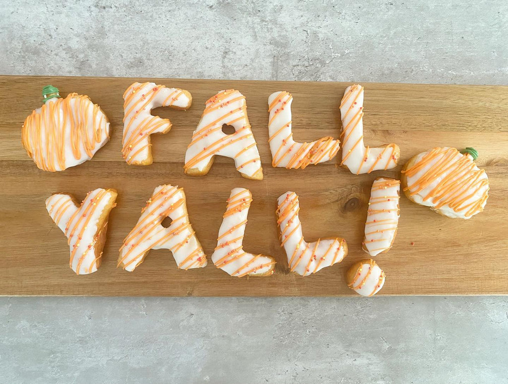 Custom Letter Donuts