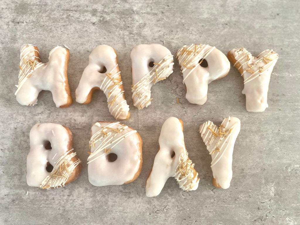 Custom Letter Donuts